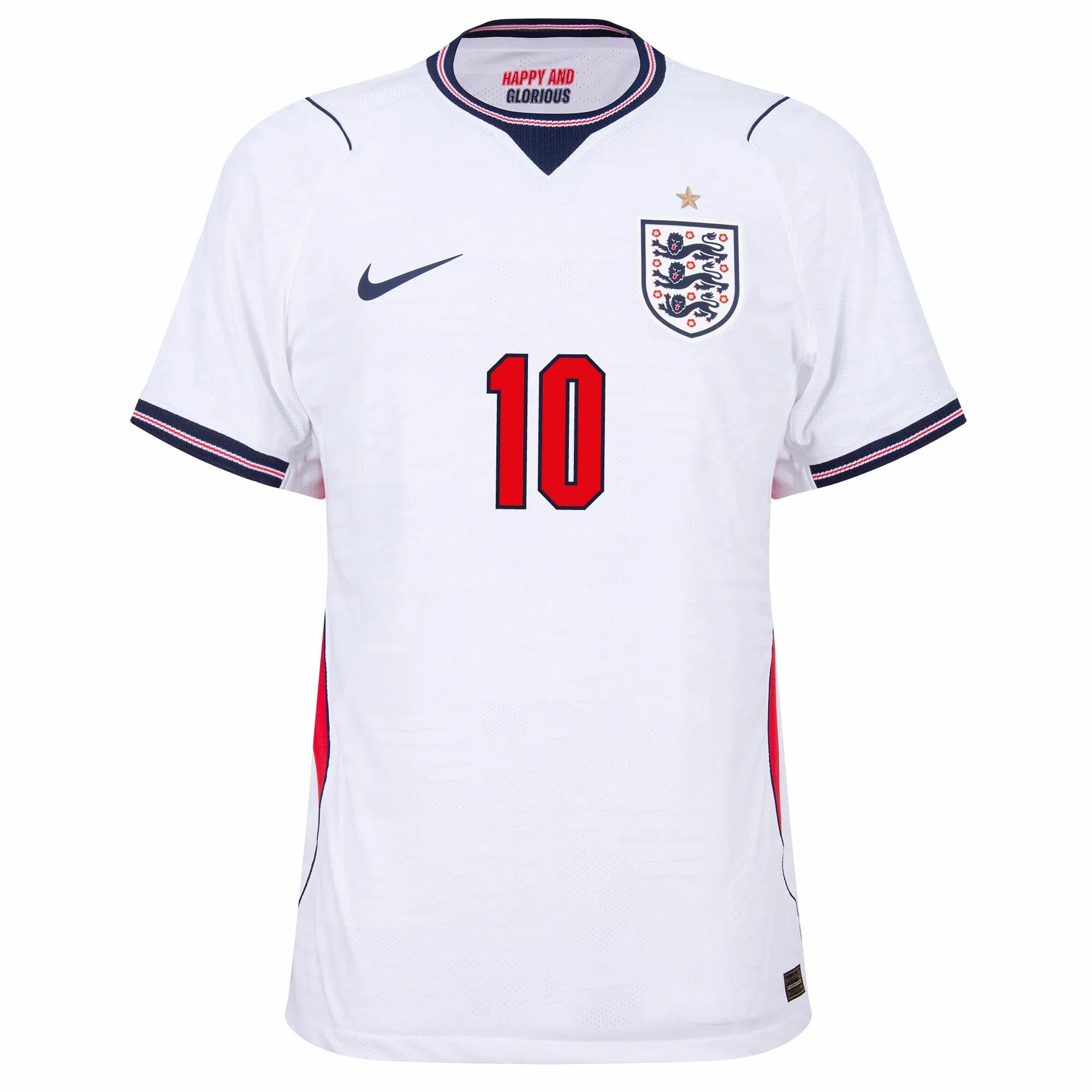 England Aero-Fit Match Home Bellingham 10 Jersey 2026-2027 (Official Printing) (Player Version)