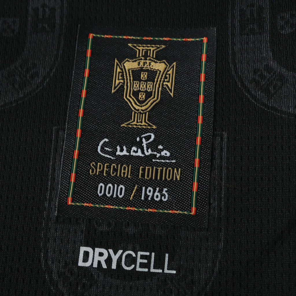 Ronaldo #7 Portugal "Black Panther" Long-Sleeve Jersey (Fan Version)