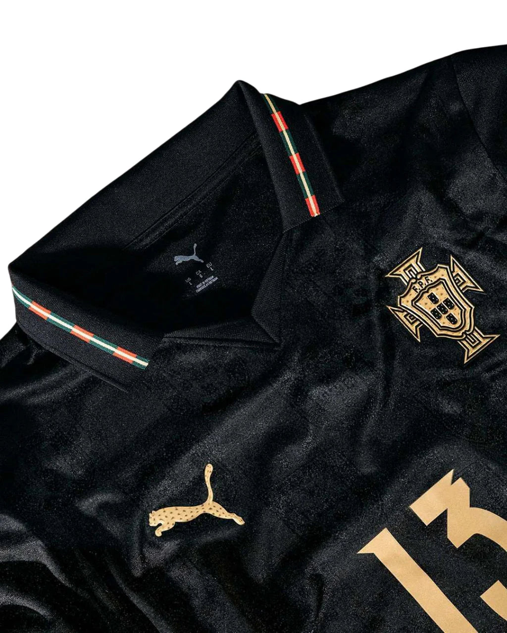 Portugal Black Panther Ronaldo #7 Jersey (Fan Version)